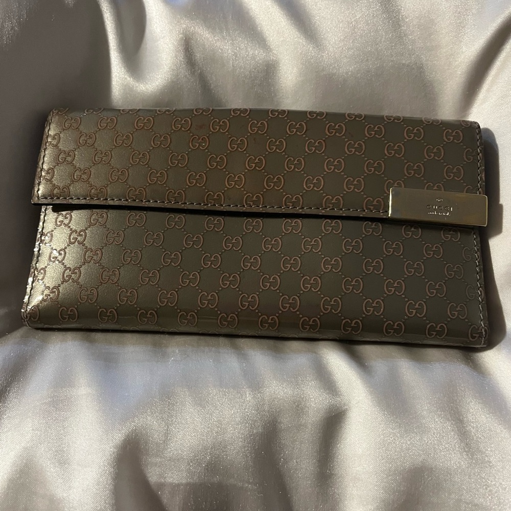 Gucci Monogram Long Wallet